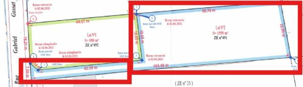 Terrain à vendre de 1 555,00 m² CHEMILLY SUR YONNE (89)