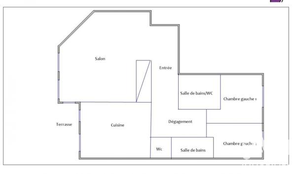 Appartement (prestige) à vendre 3 pièces 102,66 m² Paris 15