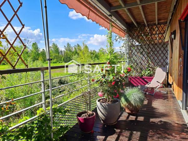 Maison avec cadre incroyable face à la nature