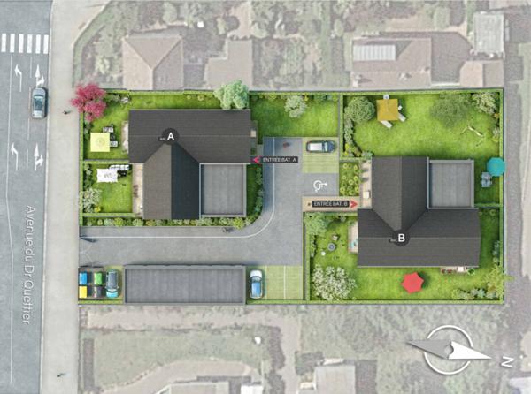 Appartement Berck 4 pièce(s) 76.2 m2 avec jardin et parking