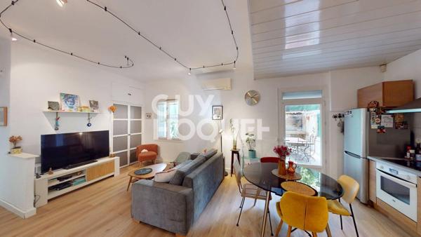 PERPIGNAN, Appartement de type T3 en rez-de-chaussée avec terrasse et garage