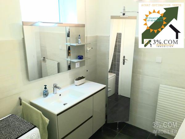 T4 de 92m2 + 3 ch + Terrasse + Parking + Cave Romans-sur-Isère (26100)