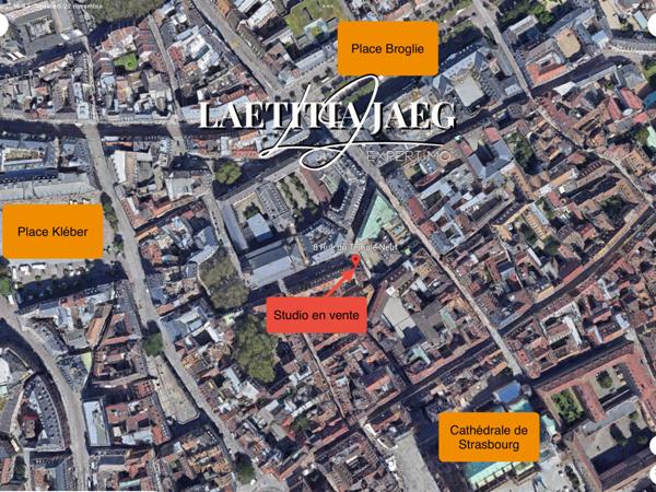 Strasbourg (67000) Studio en hyper centre de Strasbourg. Idéal investisseur ou étudiant