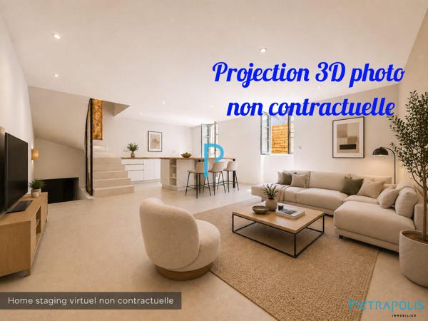 Bel appartement de type T3 avec terrasse et stationnement couvert