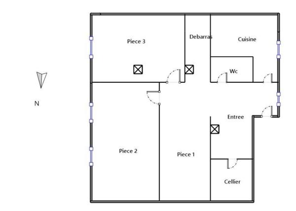 À VENDRE BUREAUX LOUÉS HYPER CENTRE Toulouse 59 m²