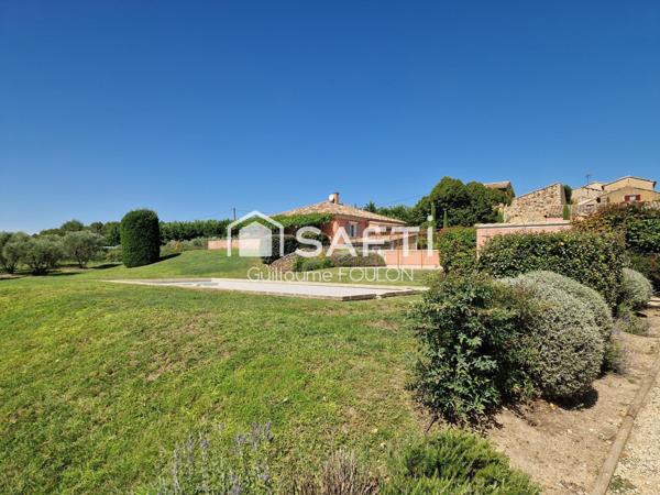 Maison avec vue panoramique sur le Luberon