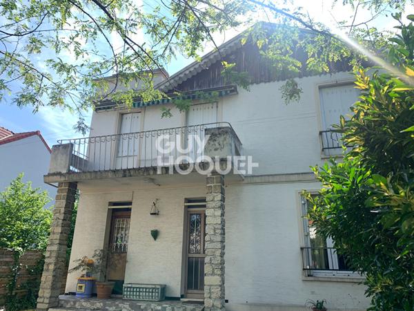 BOIS-COLOMBES/ MAISON 134 M² PARCELLE 547 M²