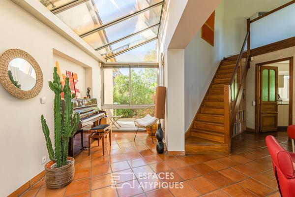 Maison atypique avec parc arboré au coeur du Bouscat