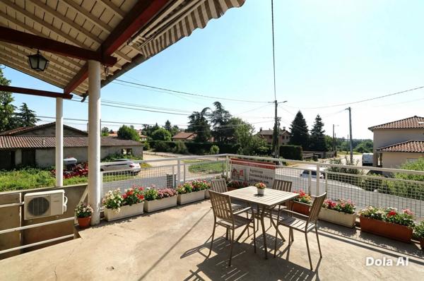 Maison de 90m² habitables, élevés sur sous-sol