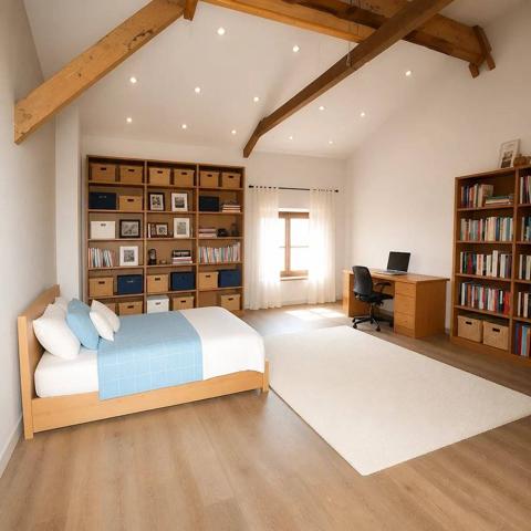 Maison de 90m² habitables, élevés sur sous-sol