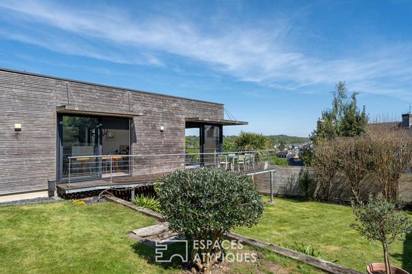 Contemporaine de plain-pied à la vue dégagée