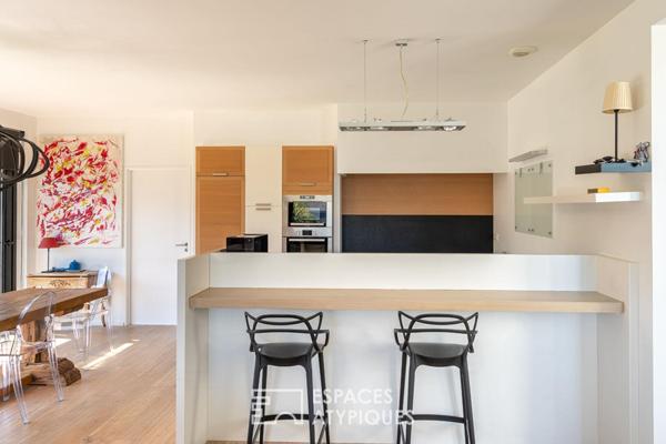 Contemporaine de plain-pied à la vue dégagée