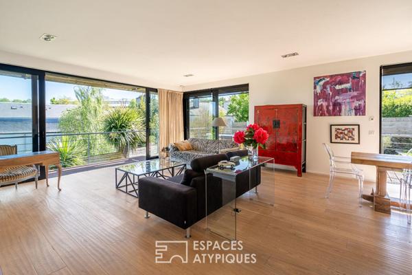 Contemporaine de plain-pied à la vue dégagée