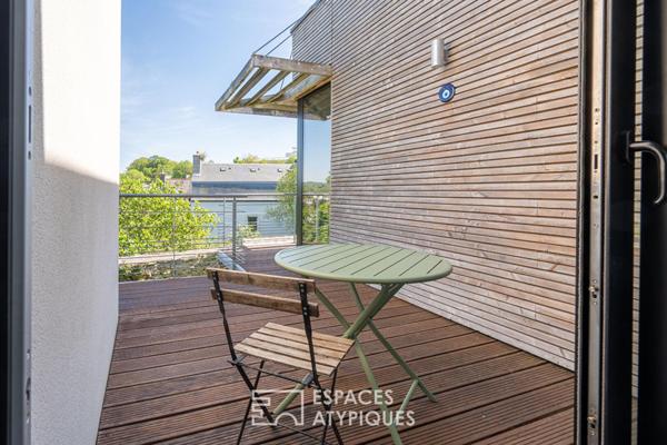 Contemporaine de plain-pied à la vue dégagée