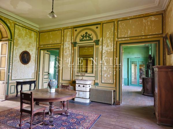 Élégant château du XIXe siècle en Haut Anjou