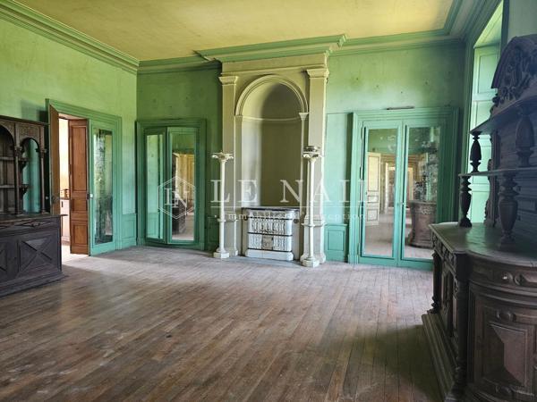 Élégant château du XIXe siècle en Haut Anjou