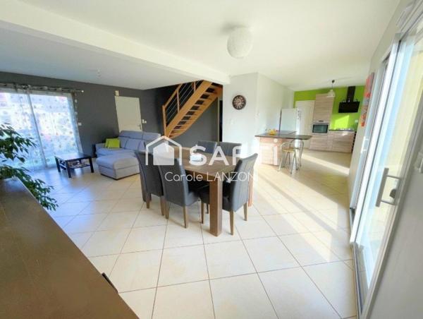 Maison lumineuse 2007 : 111m2-3ch-jardin-garage