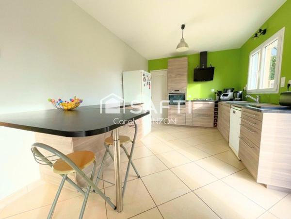 Maison lumineuse 2007 : 111m2-3ch-jardin-garage