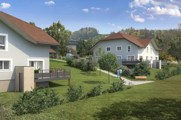 T4 duplex en rdj avec 2 parkings privés