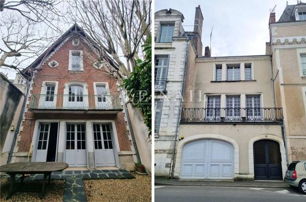 Maison de ville à Amboise avec vues sur le château et la Loire