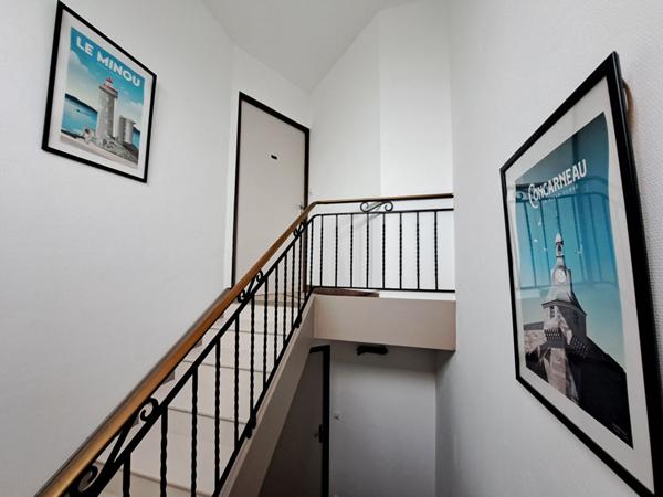 Appartement Névez 4 pièces centre bourg à proximité immédiate des commodités