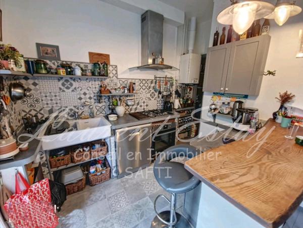 Immeuble de 3 lots avec Jardin