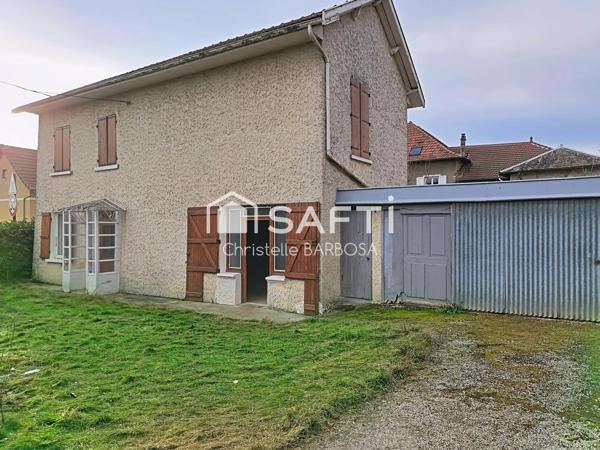 DOL0MIEU – Maison à rénover – 85 m² – Grand terrain de 1050 m²