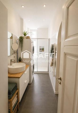 Appartement 4 pièces, lumineux, traversant, 2 balcons