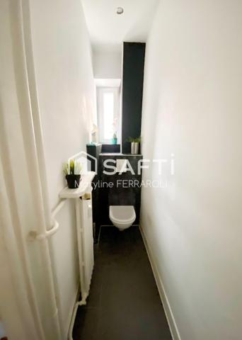 Appartement 4 pièces, lumineux, traversant, 2 balcons