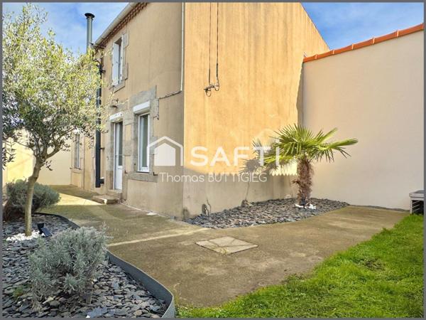 Maison sans travaux, 3 chambres et jardin proche bourg.