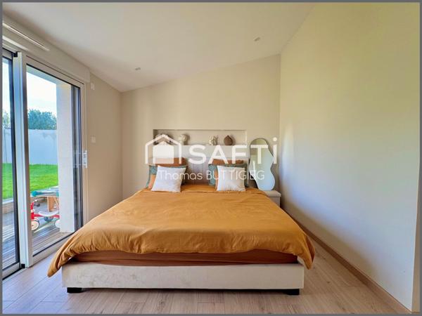 Maison sans travaux, 3 chambres et jardin proche bourg.