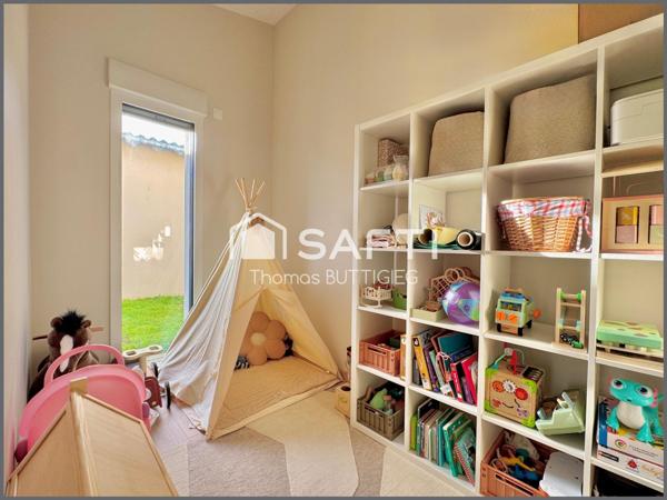 Maison sans travaux, 3 chambres et jardin proche bourg.