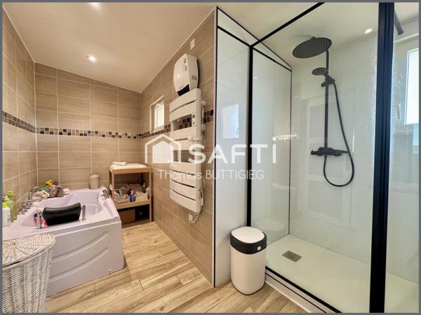 Maison sans travaux, 3 chambres et jardin proche bourg.