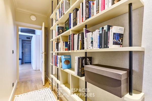 Dernier étage d’exception entièrement meublé et rénové proche Parc Monceau