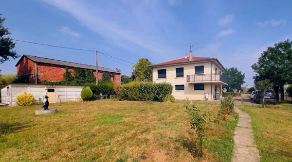 Maison familiale de 166 m² avec grand terrain à vendre sur Bressols