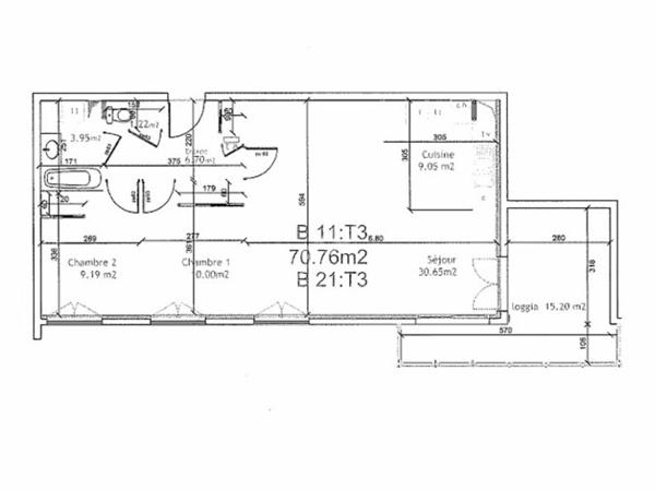 Appartement Francheville Bel Air - T3 - Résidence de standing
