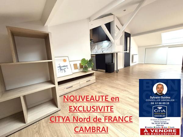 Appartement à vendre 2 pièces 35m² Cambrai (59400)