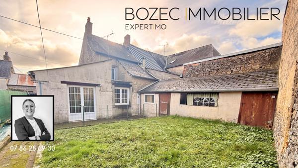 Saint-Loup-du-Dorat (53290) MAISON DE BOURG - GARAGE ET DÉPENDANCE