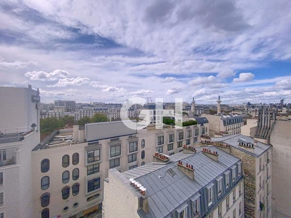3 pièces avec balcon en étage élevé