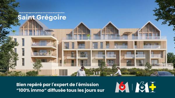 Appartement 50.83 m² à Saint-Grégoire