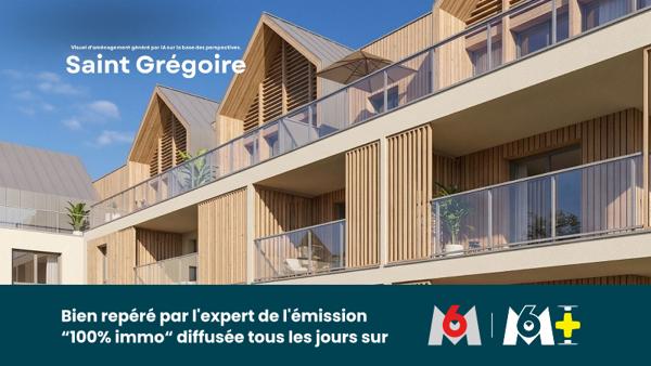 Appartement 50.83 m² à Saint-Grégoire