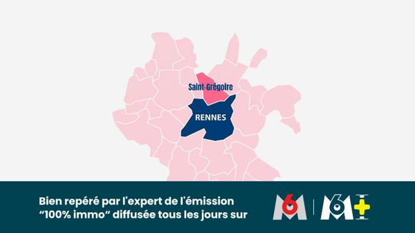 Appartement 50.83 m² à Saint-Grégoire