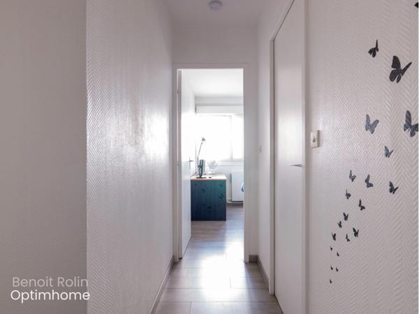 Appartement T2 de 52,88 m² avec balcon, vue panoramique – Le Mans (72) Quartier Est