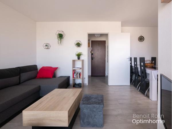 Appartement T2 de 52,88 m² avec balcon, vue panoramique – Le Mans (72) Quartier Est