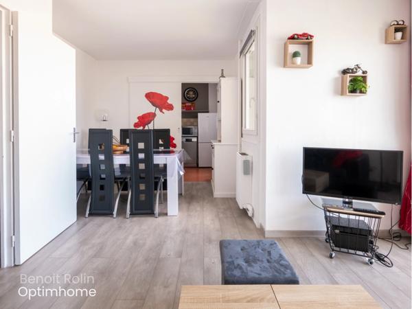 Appartement T2 de 52,88 m² avec balcon, vue panoramique – Le Mans (72) Quartier Est