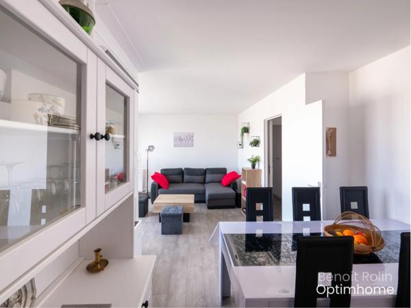 Appartement T2 de 52,88 m² avec balcon, vue panoramique – Le Mans (72) Quartier Est