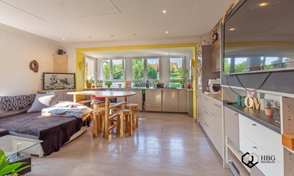 Merkwiller-Pechelbronn (67250) Superbe 3 pièces lumineux à Merkwiller-Pechelbronn – Vue dégagée sur jardin