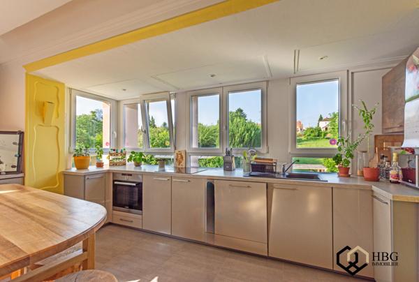 Merkwiller-Pechelbronn (67250) Superbe 3 pièces lumineux à Merkwiller-Pechelbronn – Vue dégagée sur jardin