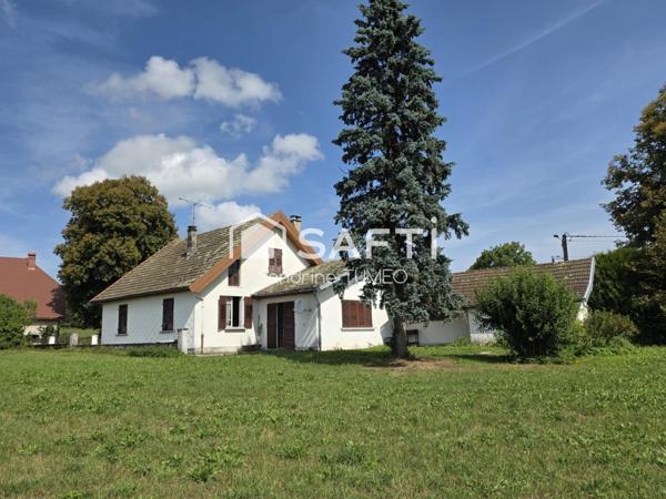 Maison 125 m² à Lemuy – Cadre verdoyant et serein