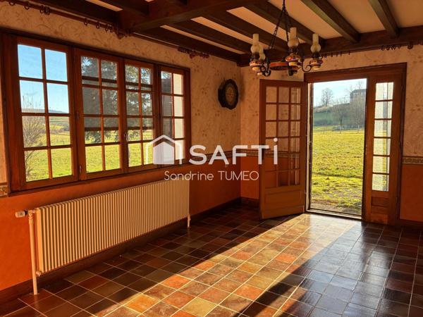 Maison 125 m² à Lemuy – Cadre verdoyant et serein